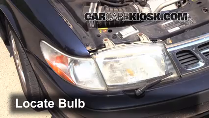 how to remove saab 9 3 headlight assembly